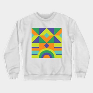 Vibrant Abstract Art Crewneck Sweatshirt